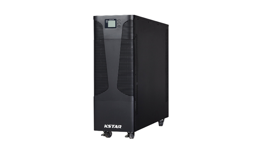 KSTAR HPM3300E-T Series UPS showcasing the tower design and capacity range