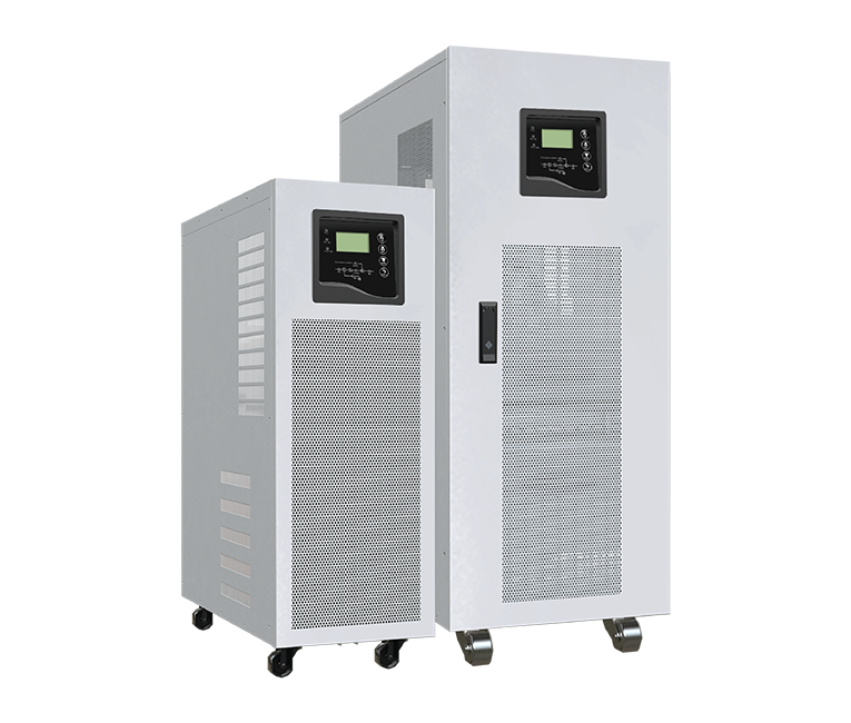 KSTAR HPM3300E-T Series UPS showcasing the tower design and capacity range