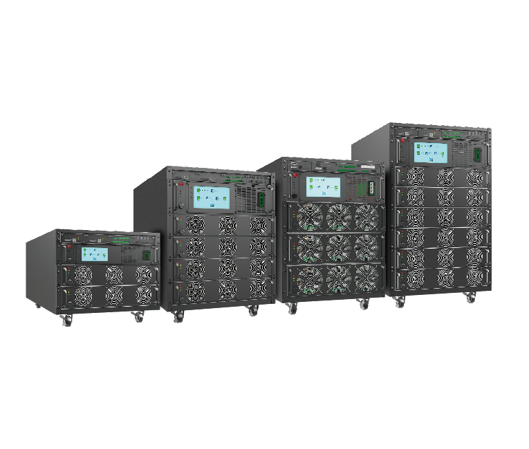 KSTAR HPM3300E-T Series UPS showcasing the tower design and capacity range