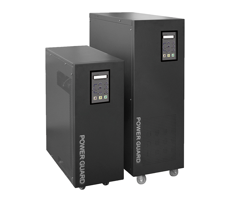 KSTAR HPM3300E-T Series UPS showcasing the tower design and capacity range