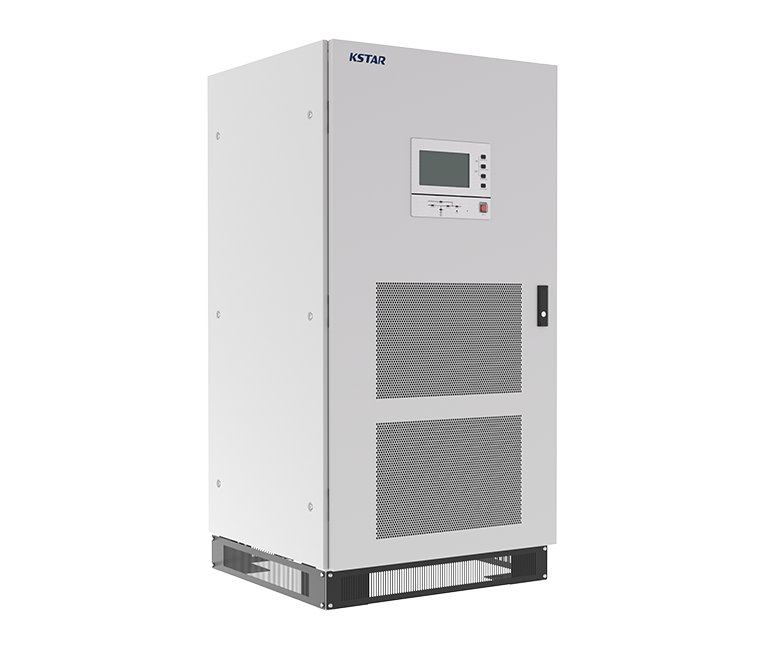 KSTAR HPM3300E-T Series UPS showcasing the tower design and capacity range