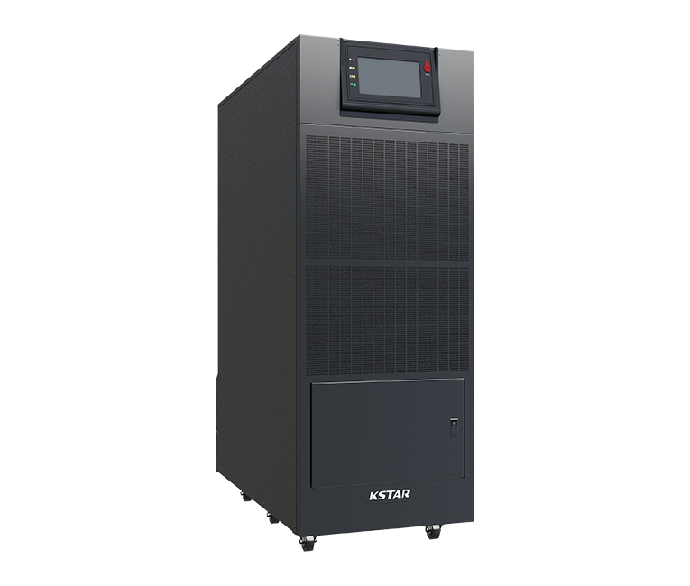 KSTAR HPM3300E-T Series UPS showcasing the tower design and capacity range