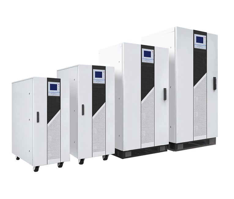 KSTAR HPM3300E-T Series UPS showcasing the tower design and capacity range