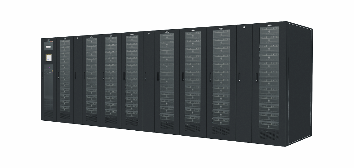 KSTAR HPM3300E-T Series UPS showcasing the tower design and capacity range