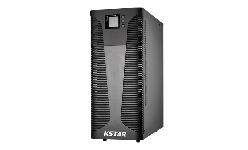 KSTAR HPM3300E-T Series UPS showcasing the tower design and capacity range